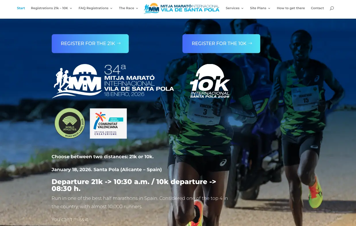 half marathon santa pola