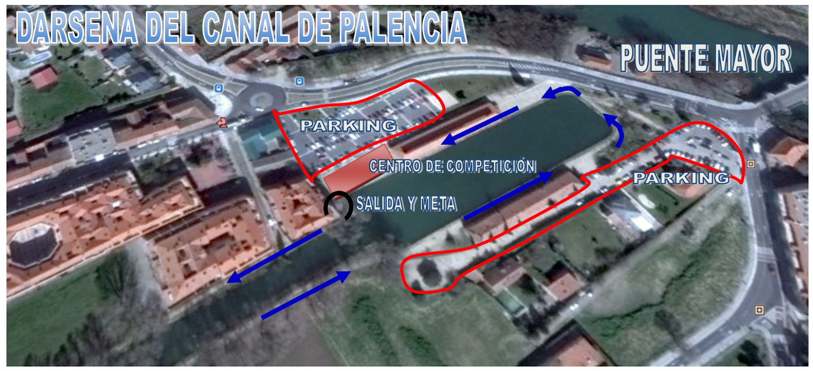 palencia darsena trail